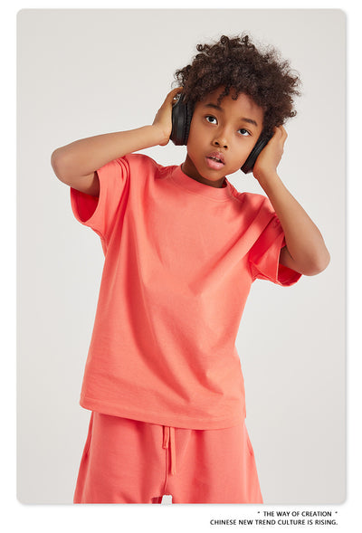 Camiseta Infantil y Juvenil Tonos Tierra - Algodón Pesado 305g - Image 34