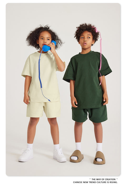 Camiseta Infantil y Juvenil Tonos Tierra - Algodón Pesado 305g - Image 39