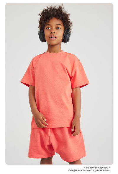 Camiseta Infantil y Juvenil Tonos Tierra - Algodón Pesado 305g - Image 44