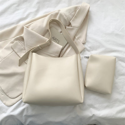 Bolsa Tote Combinada de Hombro para Mujer - Espaciosa y Versátil - Image 39