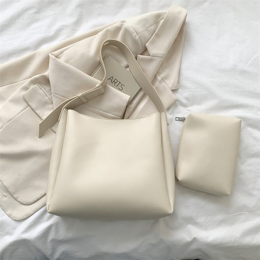 Bolsa Tote Combinada de Hombro para Mujer - Espaciosa y Versátil - Image 39