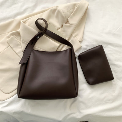Bolsa Tote Combinada de Hombro para Mujer - Espaciosa y Versátil - Image 48