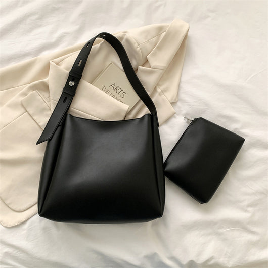 Bolsa Tote Combinada de Hombro para Mujer - Espaciosa y Versátil - Image 49