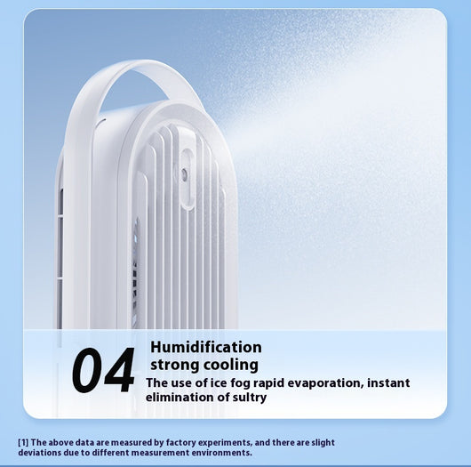 Ventilador de Torre y Humidificador de Escritorio USB con Oscilación - Image 13