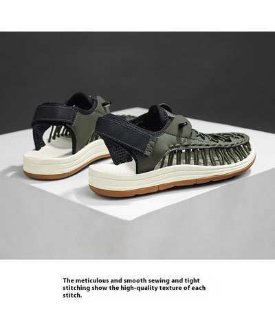 Sandalias Deportivas Tejidas con Drenaje Rápido para Senderismo y Trekking - Image 20