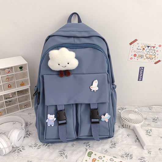 Mochila Escolar Impermeable para Adolescentes con Compartimento Laptop - Image 7
