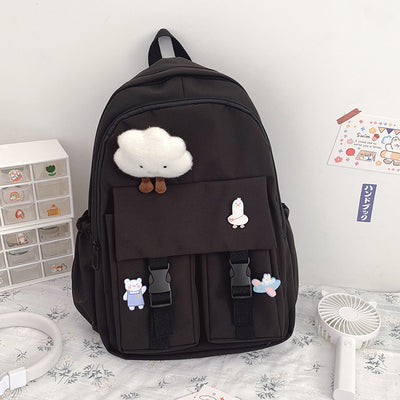 Mochila Escolar Impermeable para Adolescentes con Compartimento Laptop - Image 8