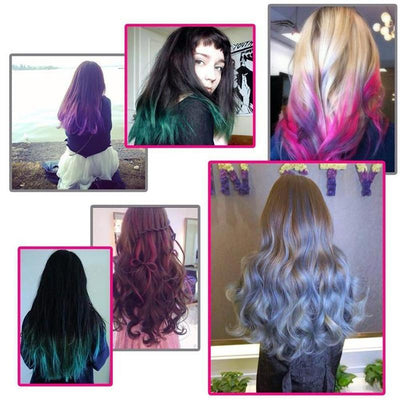 Tiza de Color Temporal para Cabello con Aplicador - Set Desechable - Image 32