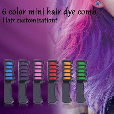Tiza de Color Temporal para Cabello con Aplicador - Set Desechable - Image 36