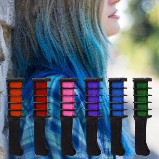 Tiza de Color Temporal para Cabello con Aplicador - Set Desechable - Image 37