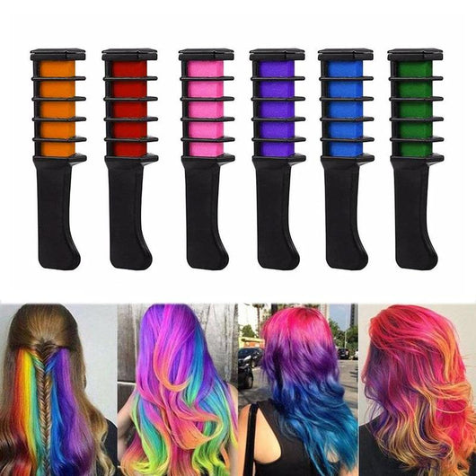 Tiza de Color Temporal para Cabello con Aplicador - Set Desechable - Image 38
