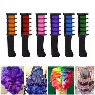 Tiza de Color Temporal para Cabello con Aplicador - Set Desechable - Image 39