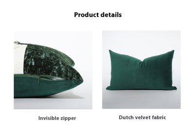 Funda de Almohada Retro Verde - Lujo Accesible para tu Dormitorio - Image 18