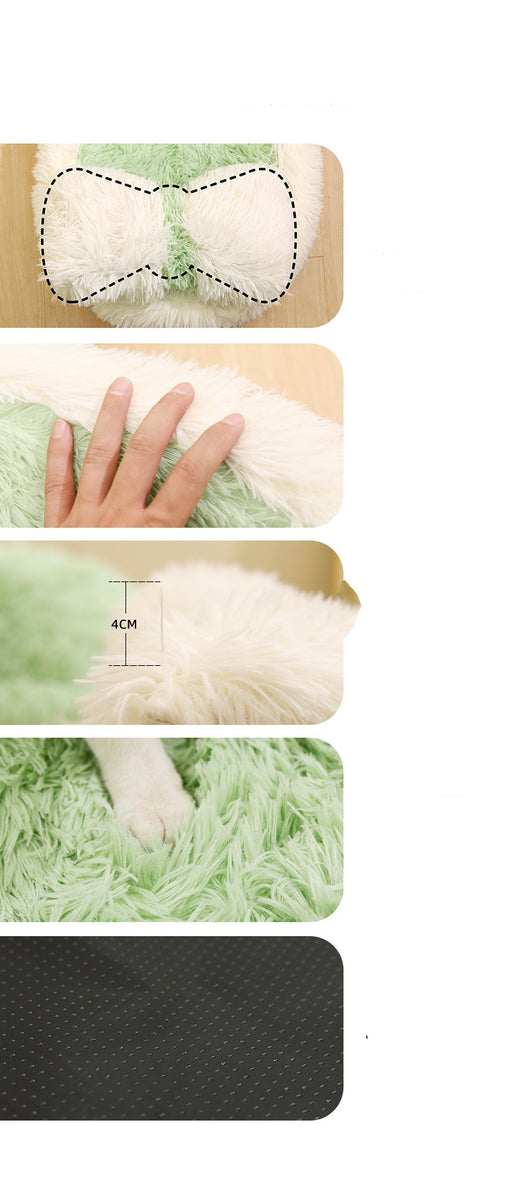 Cama Térmica Ovalada de Lana para Mascotas - Nido Acogedor Invierno - Image 23
