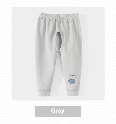 Pantalones de Algodón Puro con Abertura Frontal para Bebé Niño - Image 20