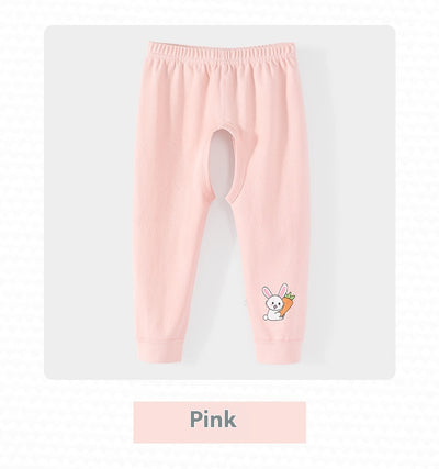 Pantalones de Algodón Puro con Abertura Frontal para Bebé Niño - Image 25
