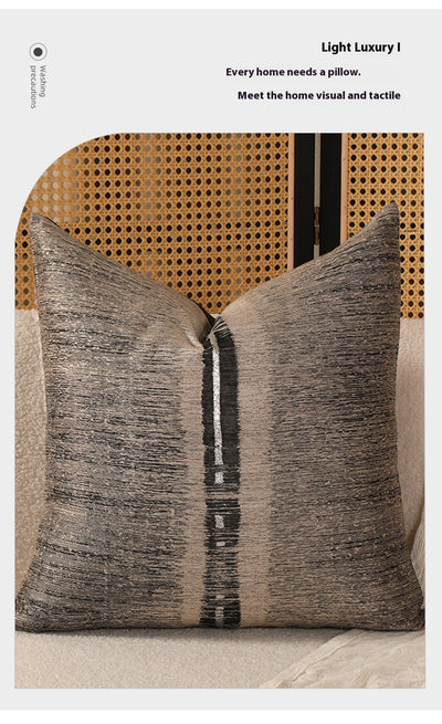 Funda de Almohada Premium Algodón y Lino Estilo Chino Contemporáneo - Image 21