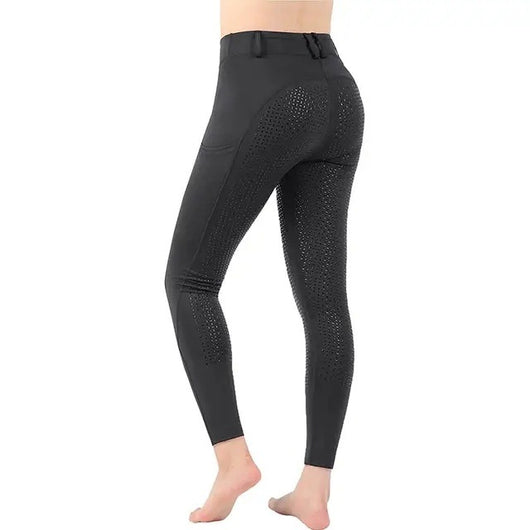 Pantalones Ecuestres Otoño-Invierno de Alto Rendimiento para Adultos y Niños - Image 14