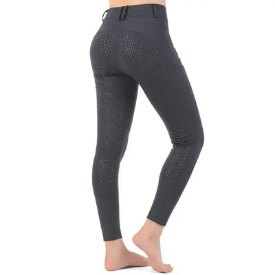 Pantalones Ecuestres Otoño-Invierno de Alto Rendimiento para Adultos y Niños - Image 17