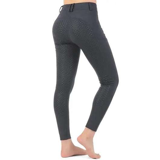 Pantalones Ecuestres Otoño-Invierno de Alto Rendimiento para Adultos y Niños - Image 17