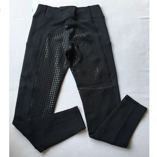 Pantalones Ecuestres Otoño-Invierno de Alto Rendimiento para Adultos y Niños - Image 19