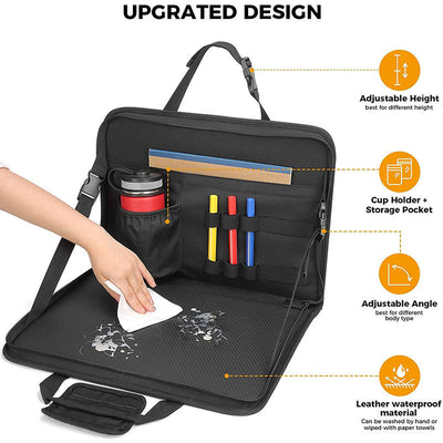 Bolsa Organizadora Multifuncional para Auto con Tablero de Dibujo - Image 11