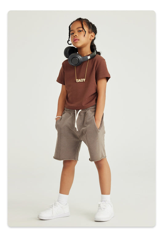 Blusa Escolar Niña Cintura Plisada Manga Corta Color Sólido - Image 22