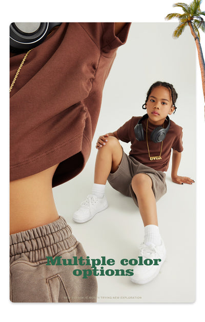 Blusa Escolar Niña Cintura Plisada Manga Corta Color Sólido - Image 29