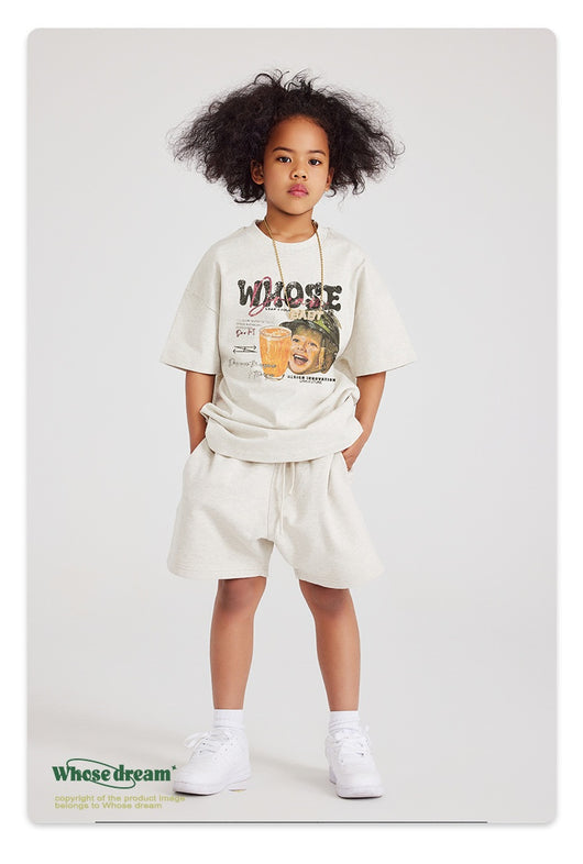 Playera Infantil Estampada con Diseño Cartoon Lavado Distressed - Image 11