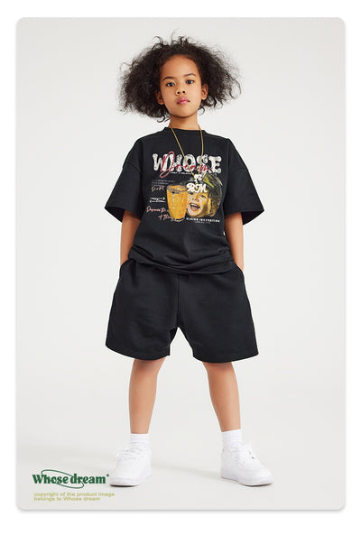 Playera Infantil Estampada con Diseño Cartoon Lavado Distressed - Image 18