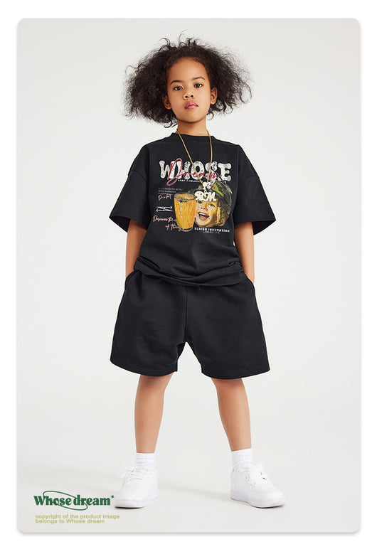 Playera Infantil Estampada con Diseño Cartoon Lavado Distressed - Image 18