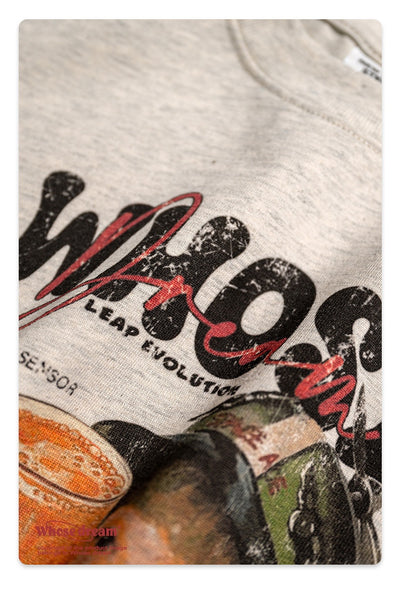 Playera Infantil Estampada con Diseño Cartoon Lavado Distressed - Image 28