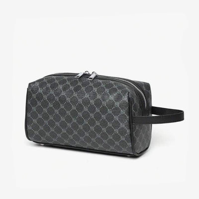 Bolsa de Aseo Deportiva de Gran Capacidad - Diseño Casual con Estampado PU para Hombre - Image 11