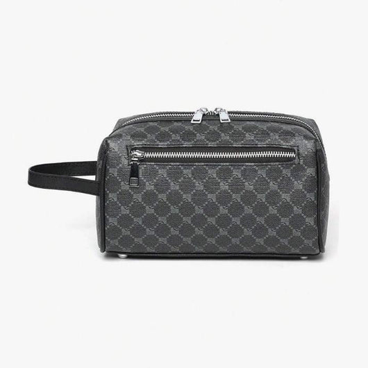 Bolsa de Aseo Deportiva de Gran Capacidad - Diseño Casual con Estampado PU para Hombre - Image 12