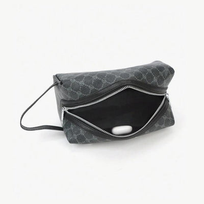 Bolsa de Aseo Deportiva de Gran Capacidad - Diseño Casual con Estampado PU para Hombre - Image 13