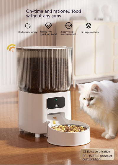 Comedero Automático Inteligente para Mascotas con Control Remoto y Monitoreo por Video - Image 57
