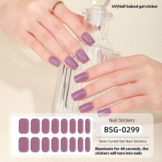 Adhesivos de Gel UV para Uñas Colores Puros Semi-curado con Lámpara Térmica - Image 9