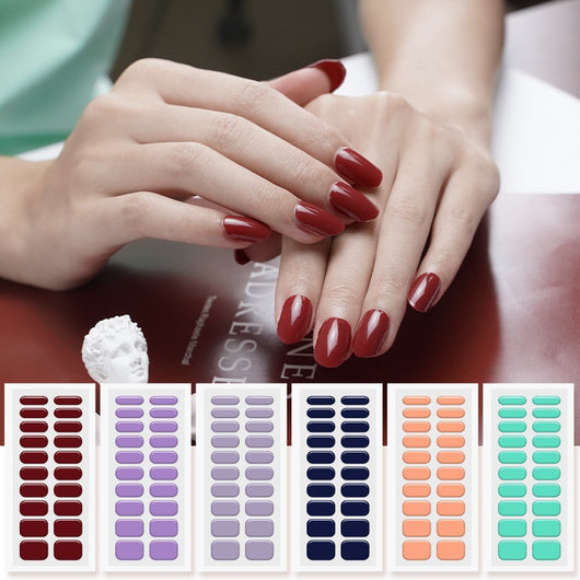 Adhesivos de Gel UV para Uñas Colores Puros Semi-curado con Lámpara Térmica - Image 13