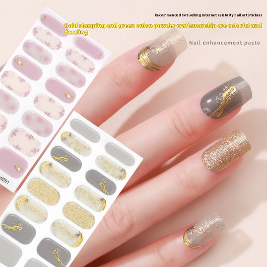 Adhesivos de Gel UV para Uñas Colores Puros Semi-curado con Lámpara Térmica - Image 18