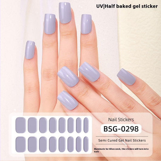 Adhesivos de Gel UV para Uñas Colores Puros Semi-curado con Lámpara Térmica - Image 19