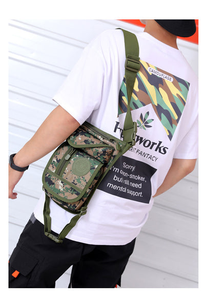 Bolsa Táctica Pecho Camuflaje Ligera para Hombre - Image 13