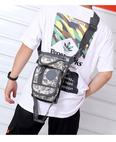 Bolsa Táctica Pecho Camuflaje Ligera para Hombre - Image 16