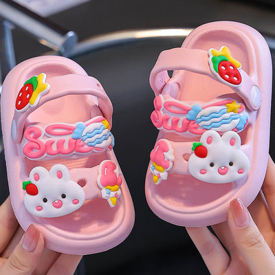 Pantuflas Conejo Niña Verano Suela Suave Antideslizante - Image 41