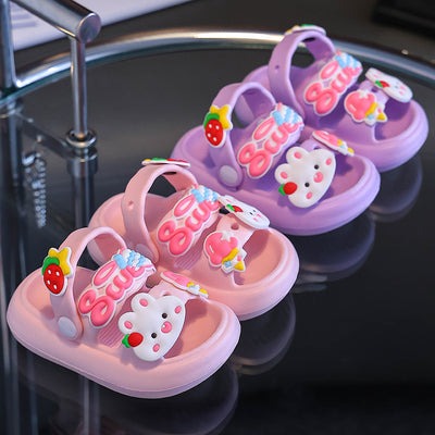 Pantuflas Conejo Niña Verano Suela Suave Antideslizante - Image 42