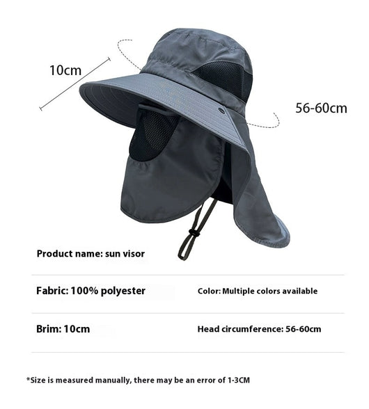 Gorra de Pesca para Hombre con Protección Solar Completa para Verano - Image 12