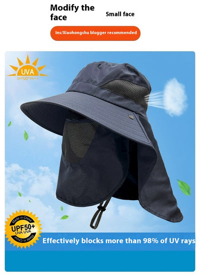 Gorra de Pesca para Hombre con Protección Solar Completa para Verano - Image 13