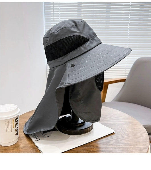 Gorra de Pesca para Hombre con Protección Solar Completa para Verano - Image 21