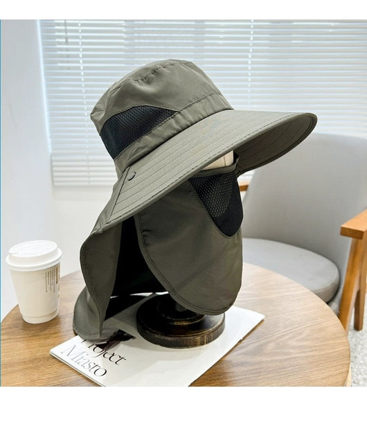 Gorra de Pesca para Hombre con Protección Solar Completa para Verano - Image 23