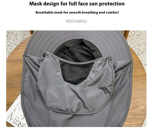 Gorra de Pesca para Hombre con Protección Solar Completa para Verano - Image 26