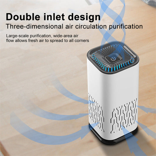 Purificador de Aire Portátil con Generador de Iones Negativos para Auto y Hogar - Image 31